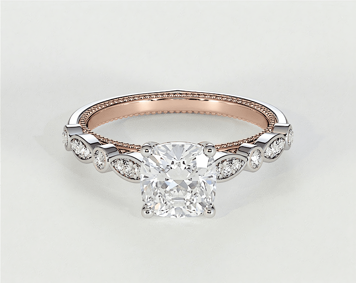 Reyah - Cushion - Engagement Rings - Ramzi & Co.®