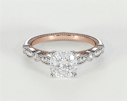 Reyah - Cushion - Engagement Rings - Ramzi & Co.®