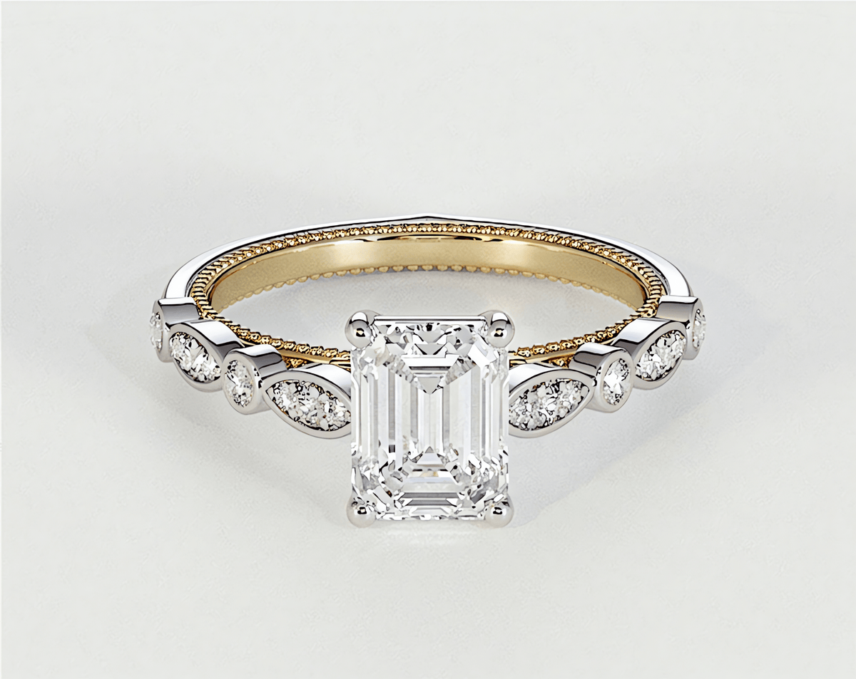 Reyah - Emerald - Engagement Rings - Ramzi & Co.®