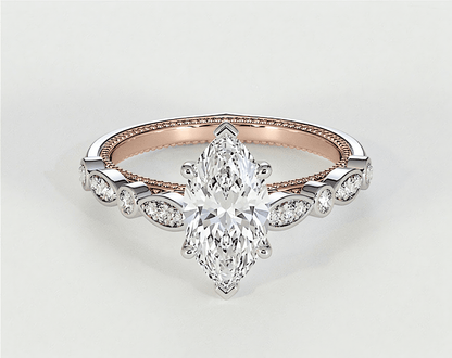 Reyah - Marquise - Engagement Rings - Ramzi & Co.®