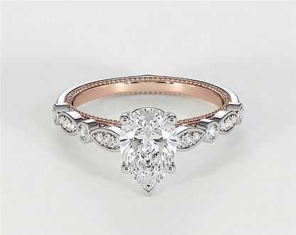 Reyah - Pear - Engagement Rings - Ramzi & Co.®