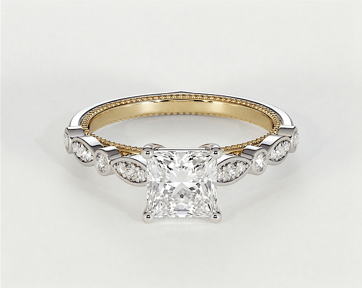 Reyah - Princess - Engagement Rings - Ramzi & Co.®