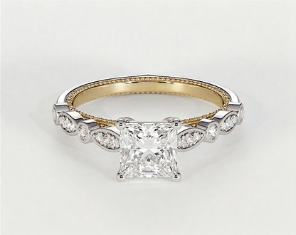 Reyah - Princess - Engagement Rings - Ramzi & Co.®