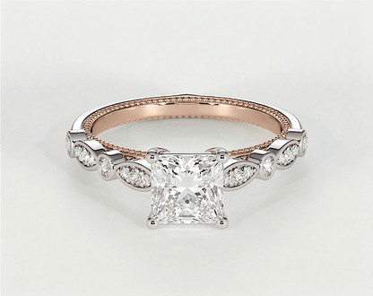 Reyah - Princess - Engagement Rings - Ramzi & Co.®