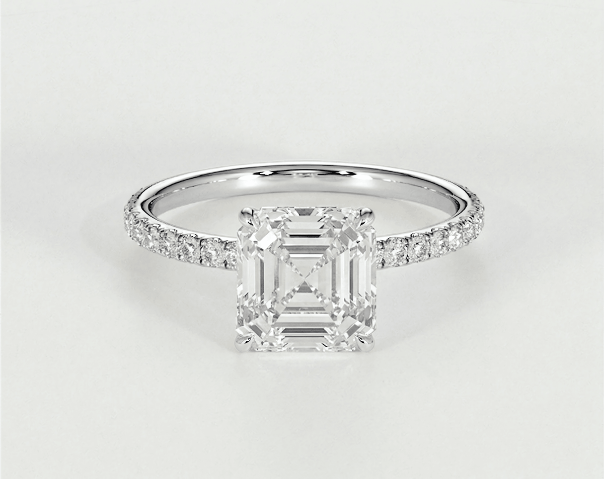 Rose - Asscher - Engagement Rings - Ramzi & Co.®