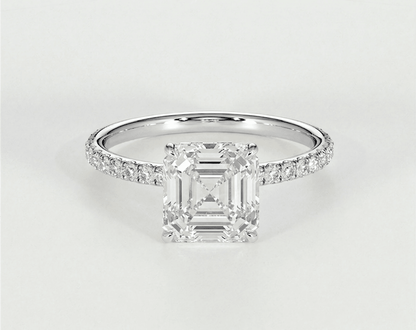 Rose - Asscher - Engagement Rings - Ramzi & Co.®