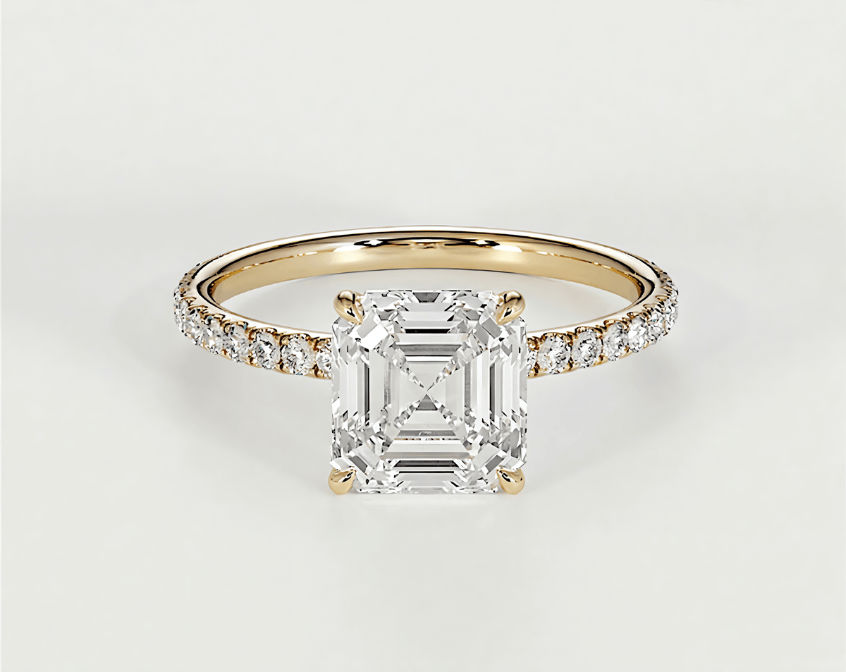 Rose - Asscher - Engagement Rings - Ramzi & Co.®