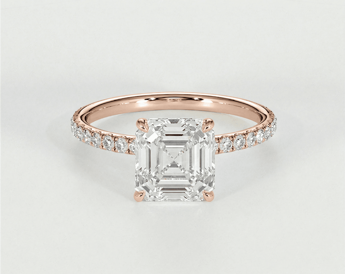 Rose - Asscher - Engagement Rings - Ramzi & Co.®