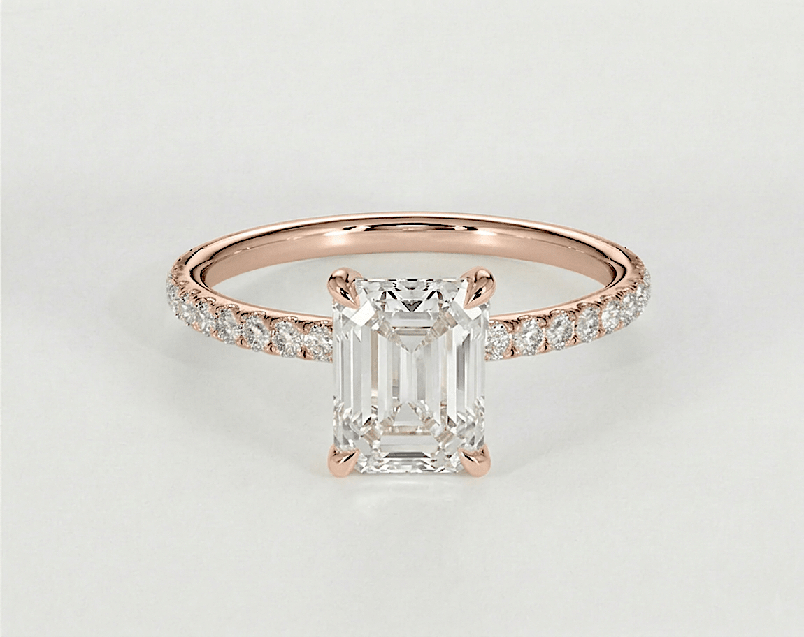 Rose - Emerald - Engagement Rings - Ramzi & Co.®