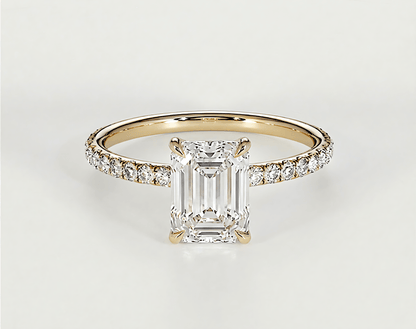 Rose - Emerald - Engagement Rings - Ramzi & Co.®