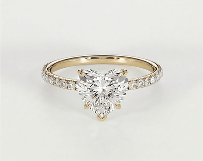 Rose - Heart - Engagement Rings - Ramzi & Co.®