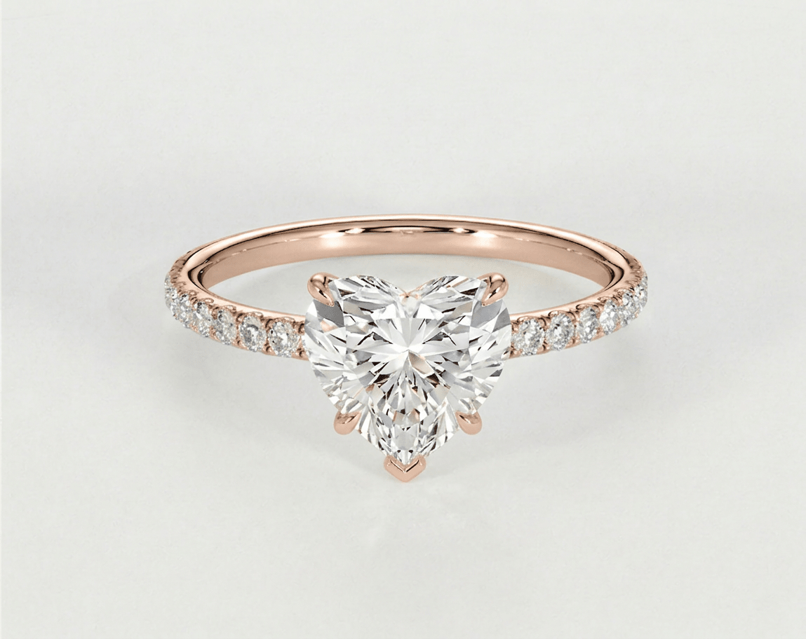 Rose - Heart - Engagement Rings - Ramzi & Co.®