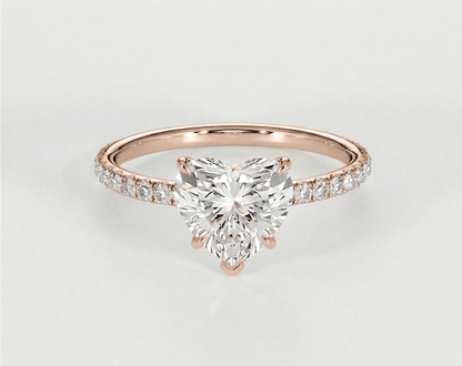 Rose - Heart - Engagement Rings - Ramzi & Co.®