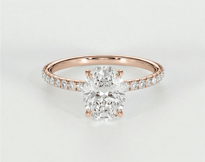 Rose - Oval - Engagement Rings - Ramzi & Co.®