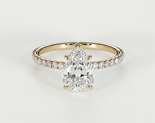 Rose - Pear - Engagement Rings - Ramzi & Co.®