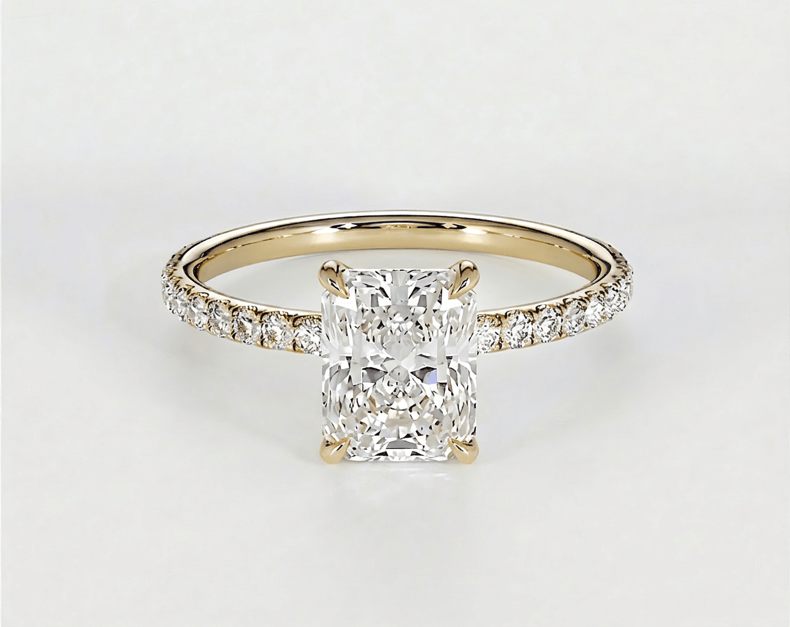Rose - Radiant - Engagement Rings - Ramzi & Co.®