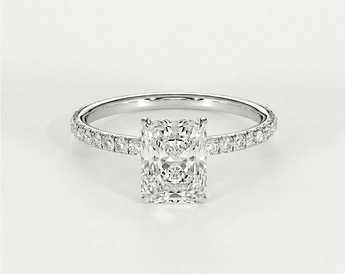 Rose - Radiant - Engagement Rings - Ramzi & Co.®