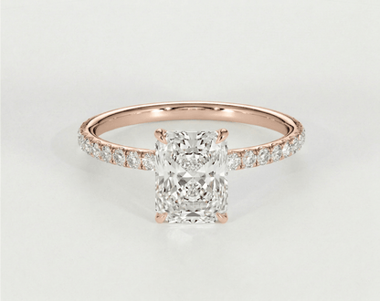 Rose - Radiant - Engagement Rings - Ramzi & Co.®