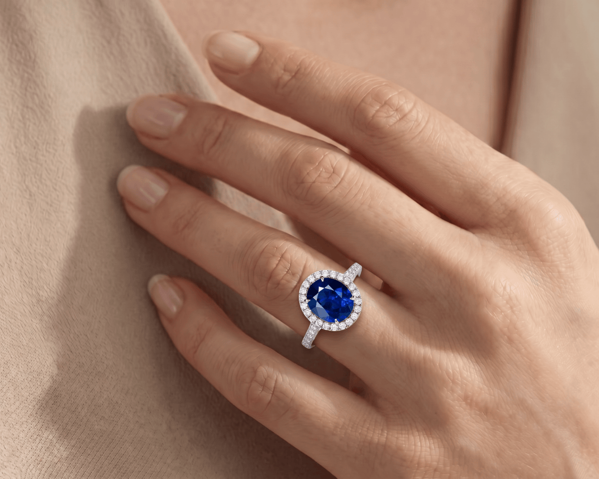 Royal Blue Sapphire Ring - Ramzi & Co.®