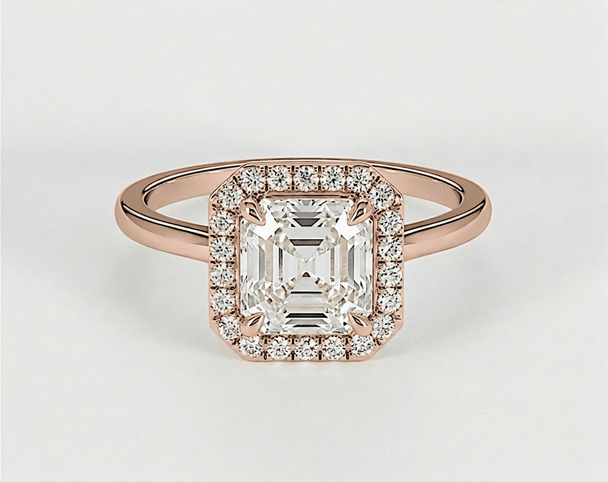 Ruby - Asscher - Engagement Rings - Ramzi & Co.®