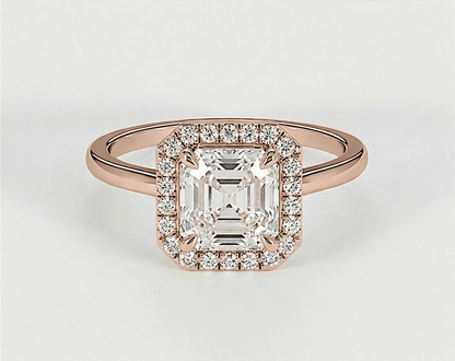 Ruby - Asscher - Engagement Rings - Ramzi & Co.®