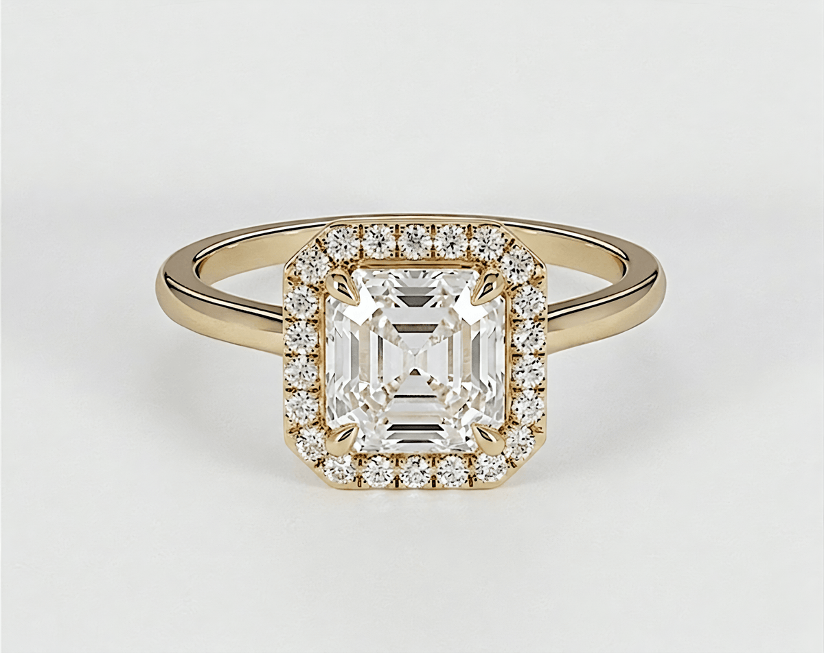 Ruby - Asscher - Engagement Rings - Ramzi & Co.®