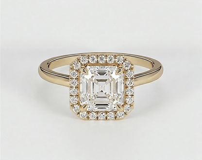 Ruby - Asscher - Engagement Rings - Ramzi & Co.®