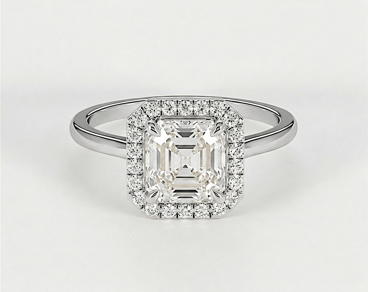Ruby - Asscher - Engagement Rings - Ramzi & Co.®