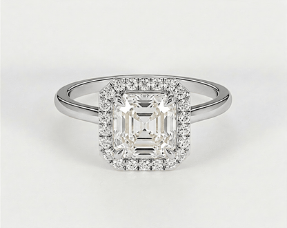 Ruby - Asscher - Engagement Rings - Ramzi & Co.®