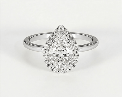 Ruby - Pear - Engagement Rings - Ramzi & Co.®