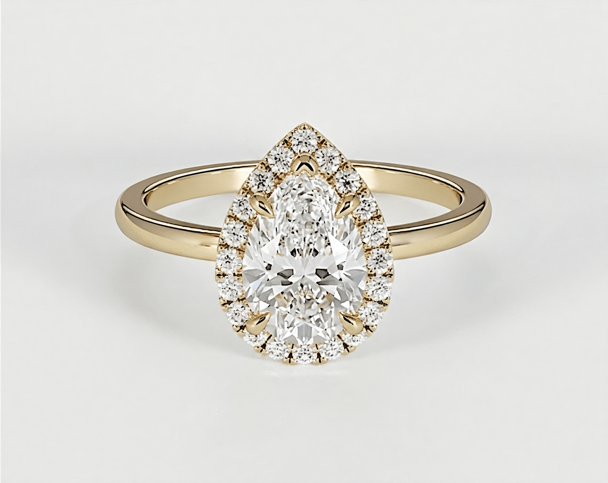 Ruby - Pear - Engagement Rings - Ramzi & Co.®
