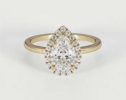 Ruby - Pear - Engagement Rings - Ramzi & Co.®
