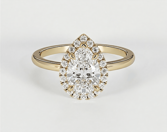 Ruby - Pear - Engagement Rings - Ramzi & Co.®