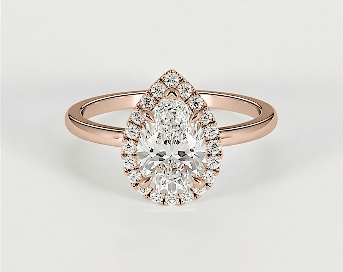 Ruby - Pear - Engagement Rings - Ramzi & Co.®