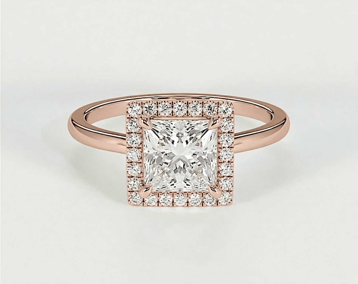 Ruby - Princess - Engagement Rings - Ramzi & Co.®