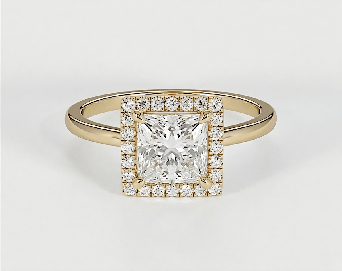 Ruby - Princess - Engagement Rings - Ramzi & Co.®