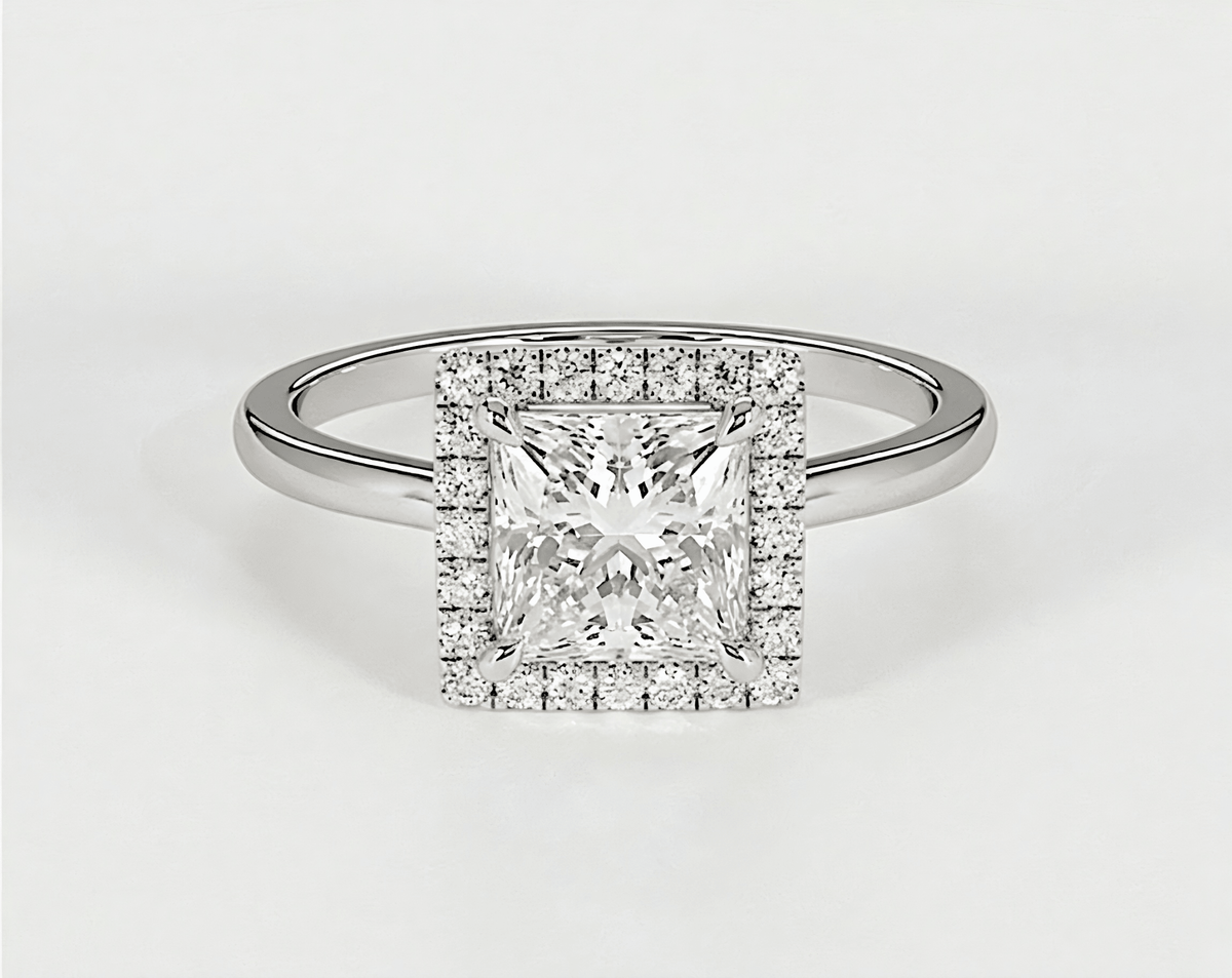 Ruby - Princess - Engagement Rings - Ramzi & Co.®