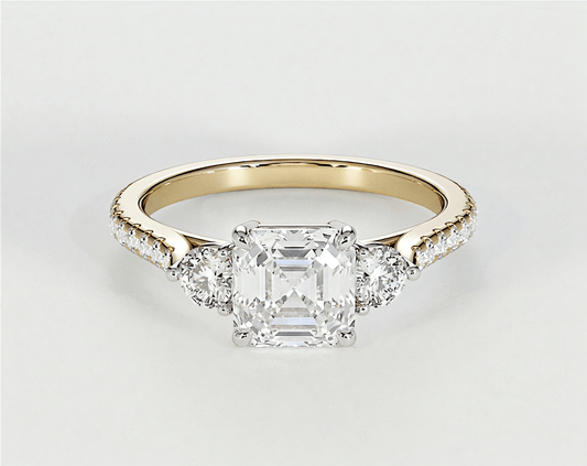 Sahara - Asscher - Engagement Rings - Ramzi & Co.®