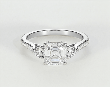 Sahara - Asscher - Engagement Rings - Ramzi & Co.®