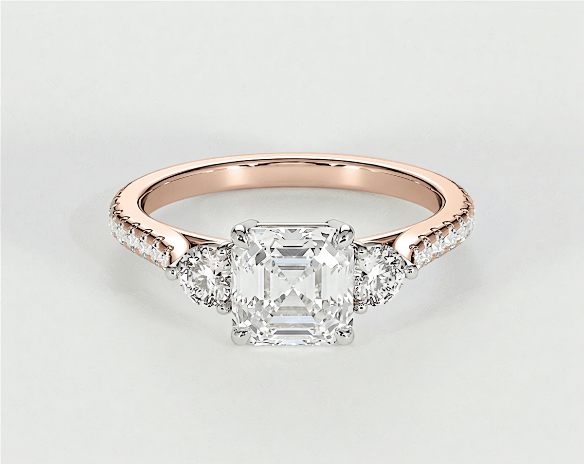 Sahara - Asscher - Engagement Rings - Ramzi & Co.®