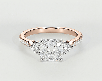 Sahara - Cushion - Engagement Rings - Ramzi & Co.®