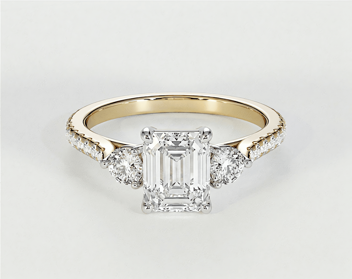 Sahara - Emerald - Engagement Rings - Ramzi & Co.®