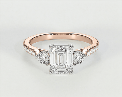 Sahara - Emerald - Engagement Rings - Ramzi & Co.®