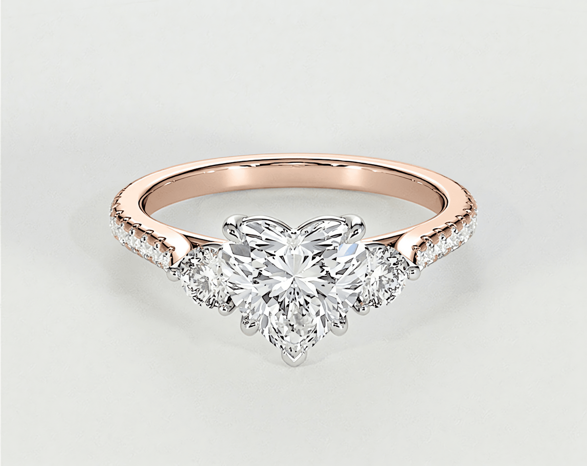 Sahara - Heart - Engagement Rings - Ramzi & Co.®