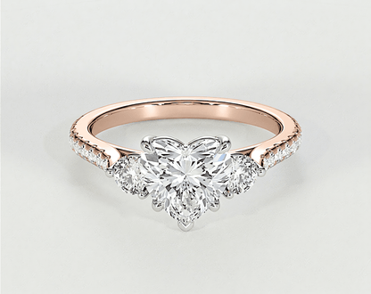 Sahara - Heart - Engagement Rings - Ramzi & Co.®