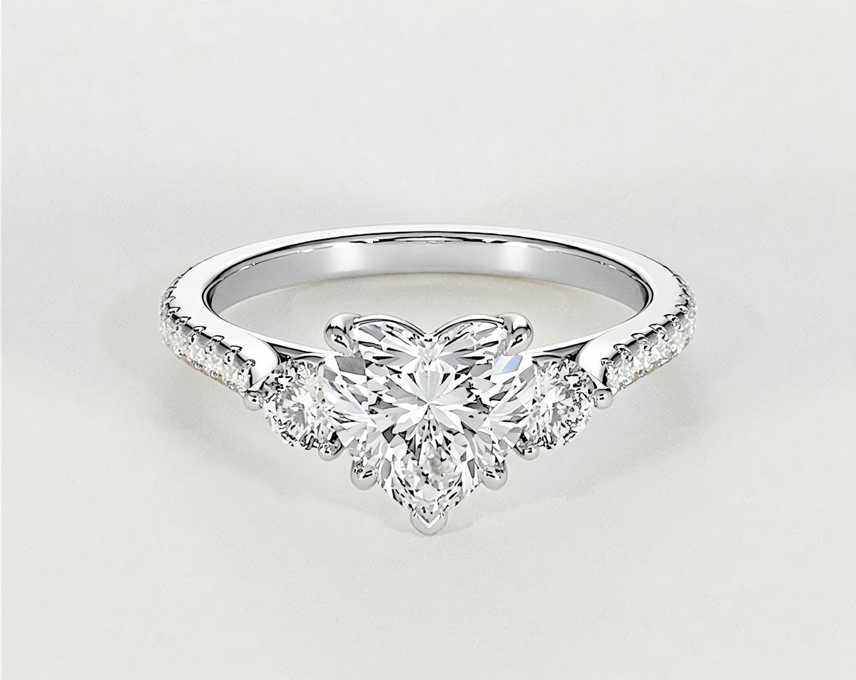 Sahara - Heart - Engagement Rings - Ramzi & Co.®