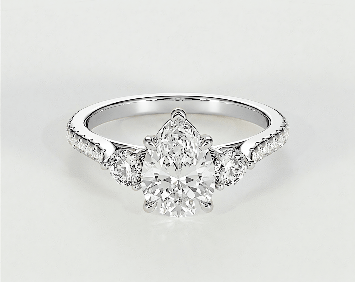 Sahara - Pear - Engagement Rings - Ramzi & Co.®