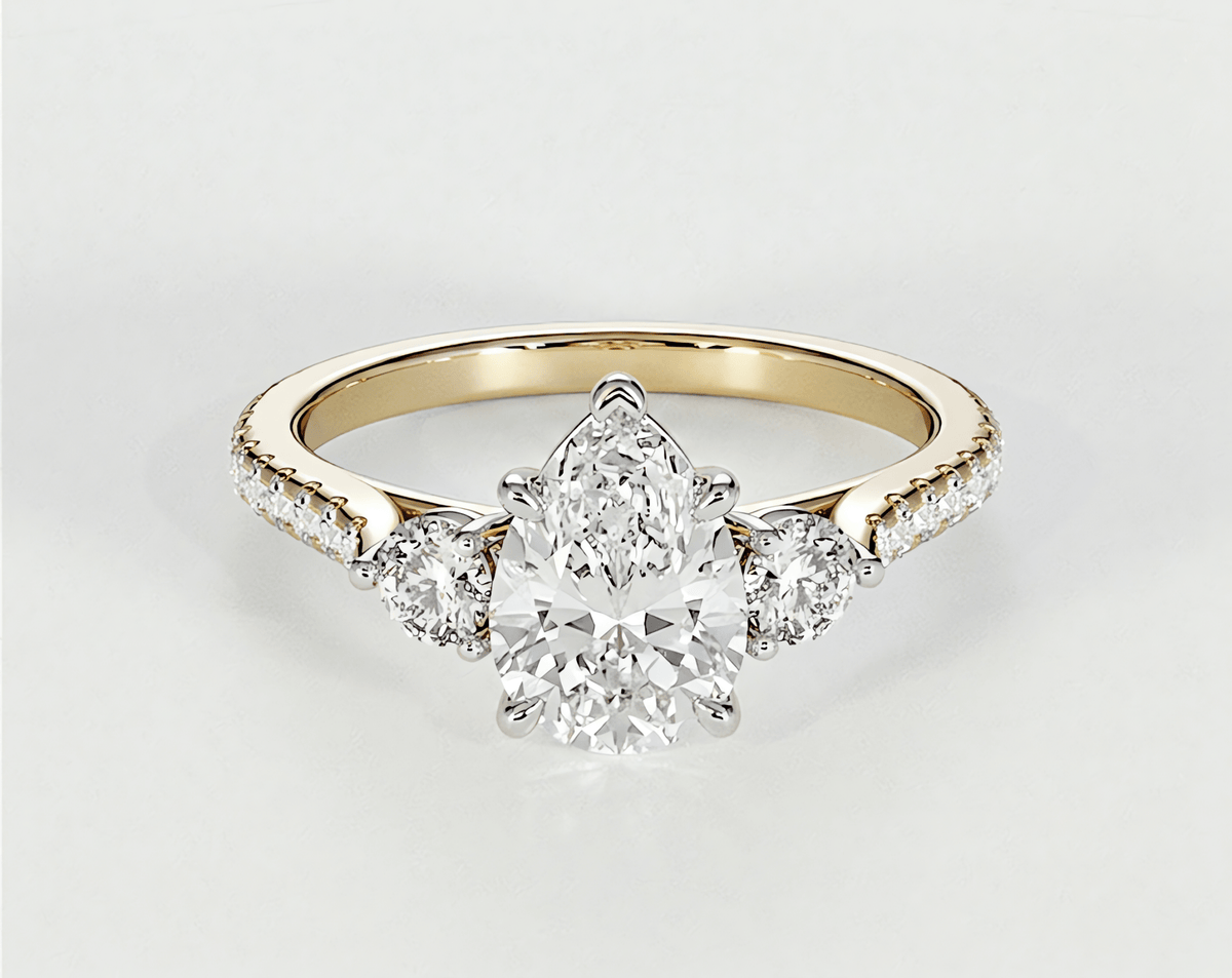 Sahara - Pear - Engagement Rings - Ramzi & Co.®