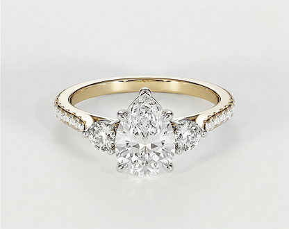Sahara - Pear - Engagement Rings - Ramzi & Co.®