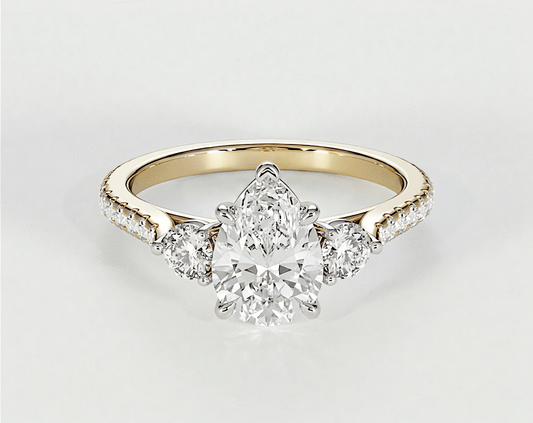 Sahara - Pear - Engagement Rings - Ramzi & Co.®